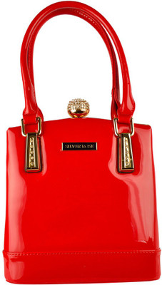 

Silver Rose Hand-held Bag(Red)