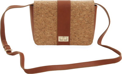 

Wanderlust Sling Bag(Tan, Khaki), Khaki;tan