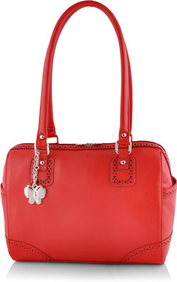 

Butterflies Hand-held Bag(Red)