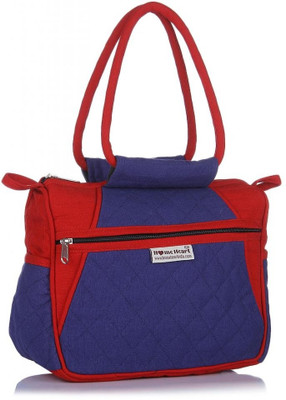 

Home Heart Hand-held Bag(Red, Blue), Blue;red