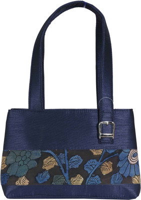 

Jute Tree Shoulder Bag(Blue)