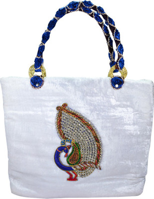 

Arisha kreation Co Hand-held Bag(White)