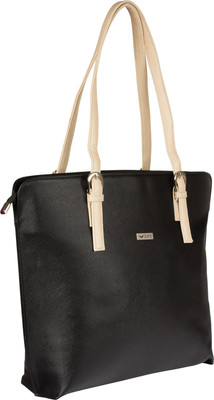 

Bern Hand-held Bag(Black, Beige), Beige;black