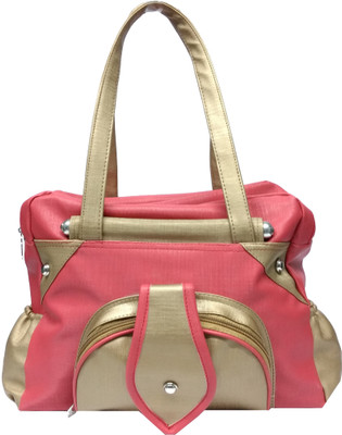 

Mystyle Retail Shoulder Bag(Pink, Gold), Gold;pink