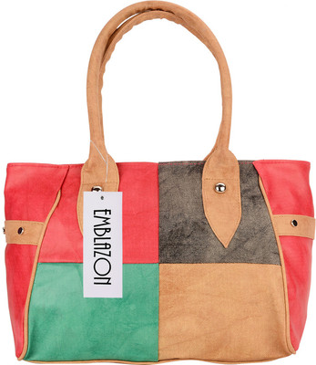 

Emblazon Hand-held Bag(Multicolor)