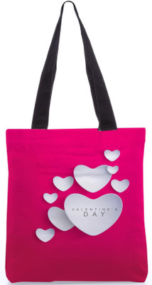

Snoogg Tote(Pink, White)