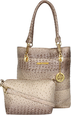 Meow Wings Shoulder Bag(Beige)