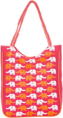 

Jute Cottage Shoulder Bag(Pink)