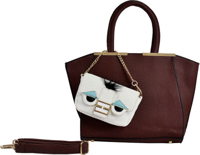 Meraki Accessories Shoulder Bag(Brown)