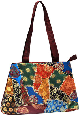 

Indha Craft Hand-held Bag(Multicolor)