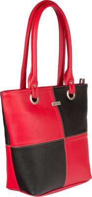 

Bern Hand-held Bag(Red, Black), Black;red