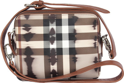 

Walletsnbags Messenger Bag(Beige)