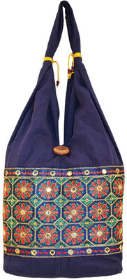 

Khatri Handicrafts Messenger Bag(Blue)