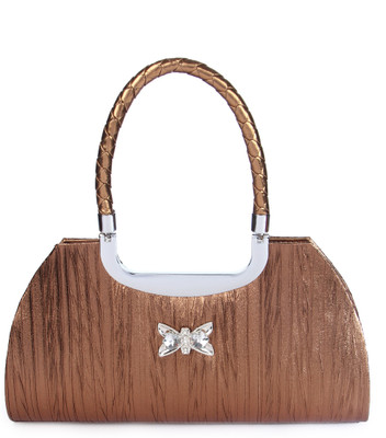 

Kleio Hand-held Bag(Brown)