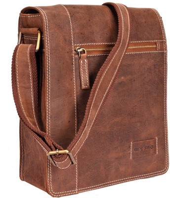 

Hidestitch Messenger Bag(Tan)