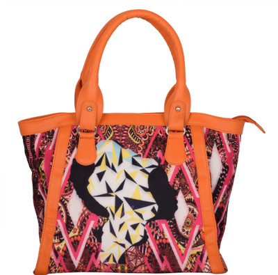 

Kanvas Katha Hand-held Bag(Multicolor)