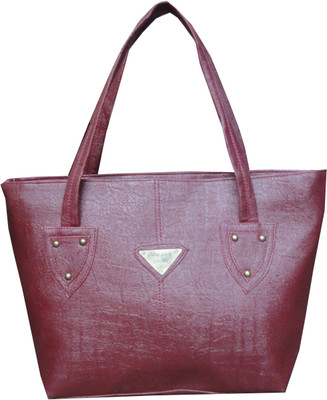

Kreative Bags Hand-held Bag(Maroon)