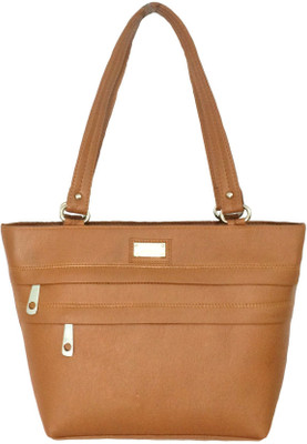

SPLICE Hand-held Bag(Tan)