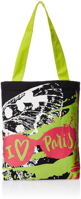 

Kanvas Katha Tote(Black)