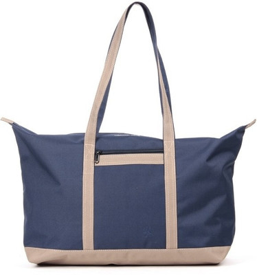 

Walletsnbags Shoulder Bag(Blue, Beige), Beige;blue