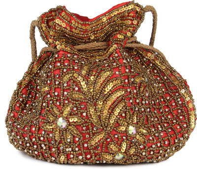 

Kleio Pouch Potli(Red)