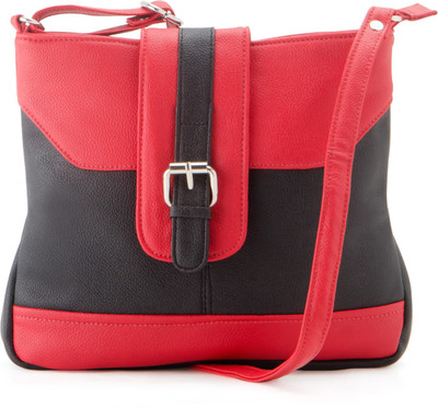 

Falah Bag Works Shoulder Bag(Black, Red)