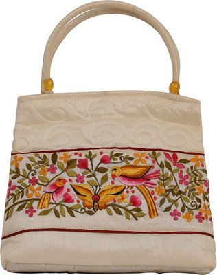 

Soulful Threads Hand-held Bag(Beige)