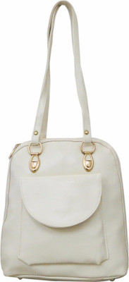Heels & Handles Shoulder Bag(White)