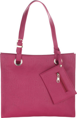The Blue Pink Hand-held Bag(Pink)