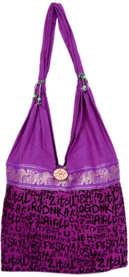 

Khatri Handicrafts Messenger Bag(Purple)