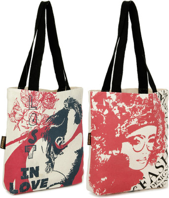 

Kanvas Katha Tote(Multicolor)