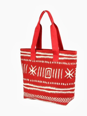 

Jute Tree Hand-held Bag(Red)