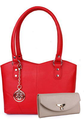 

Women Marks Shoulder Bag(Red)