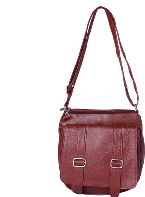 

Kreative Bags Sling Bag(Maroon)