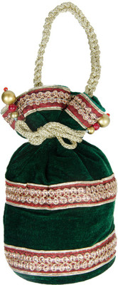 

Ratash.com Pouch Potli(Green)