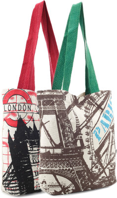 

Kanvas Katha Tote(Multicolor)