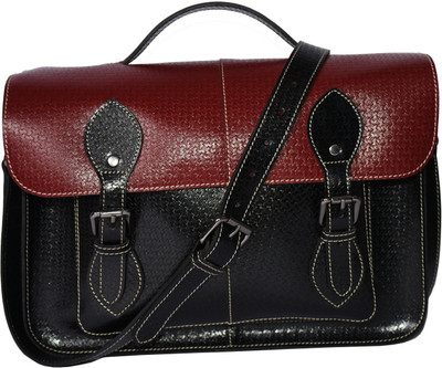 

Pellezzari Messenger Bag(Red, Black), Black;red
