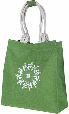 

Jute Tree Tote(Green)
