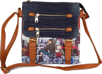 

Czar Enterprises Messenger Bag(Multicolor)