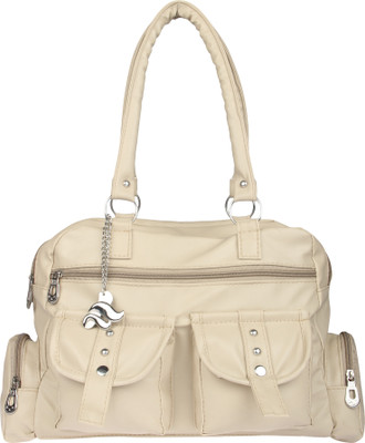 

Lady bar Hand-held Bag(Beige)