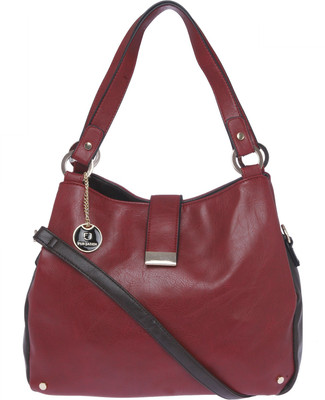 

Fur Jaden Shoulder Bag(Maroon)