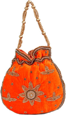

Luxury Living Hand-held Bag(Orange)