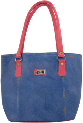 

The Blue Pink Hand-held Bag(Blue)