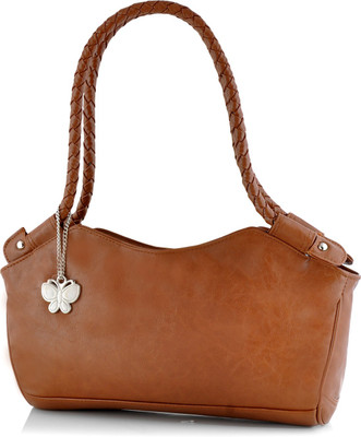 

Butterflies Hand-held Bag(Brown)