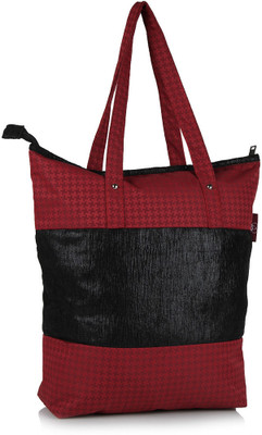 

Home Heart Tote(Red, Black), Black;red