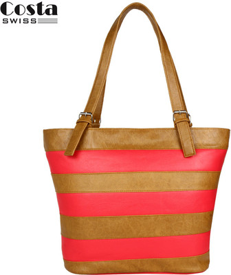 

Costa Swiss Shoulder Bag(Brown, Pink)
