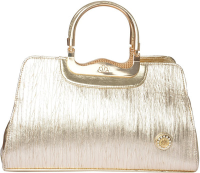 

Trendz Home Furnishing Hand-held Bag(Gold)