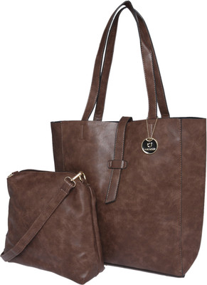 

Fur Jaden Tote(Brown)