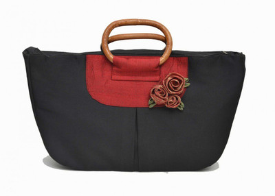 

Neha's Hand-held Bag(Black)