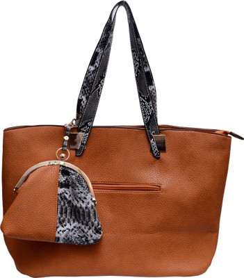 

Tanishka Exports Tote(Brown)